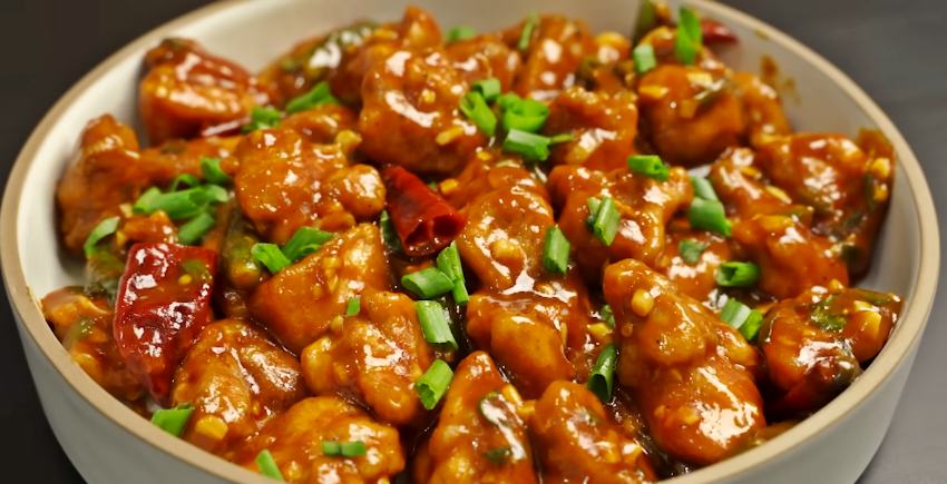 Hot Garlic Chilli Chicken