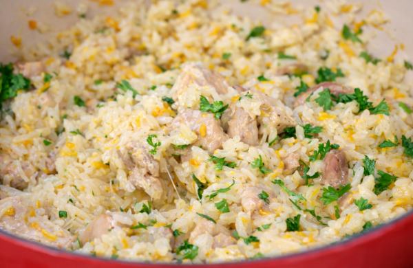 Creamy Chicken and Rice
