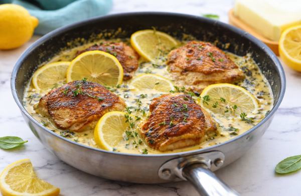 Creamy Lemon Butter Chicken