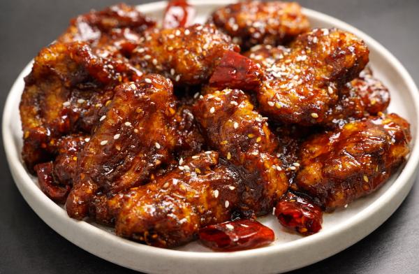 BBQ Chicken Korean Fried Chicken