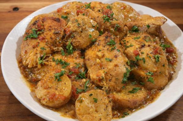 Crockpot Chicken & Potato